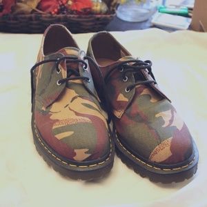 Dr. Martens Camo Print